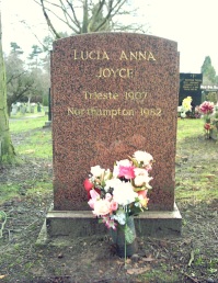 Lucia Joyce's tombstone