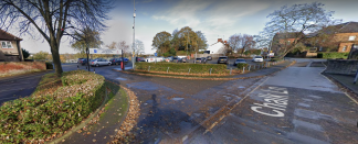 Chalk Lane car park (Google Street View Nov 2020)