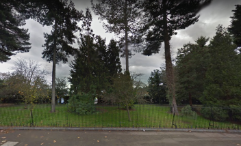 St. Andrew's Hospital grounds, seen from Billing Road (Google Street View Nov 2012)